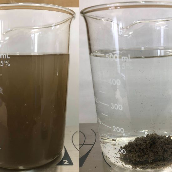 油混じりの汚濁水の浄化には「オイルフロック」 | 凝集剤.COM
